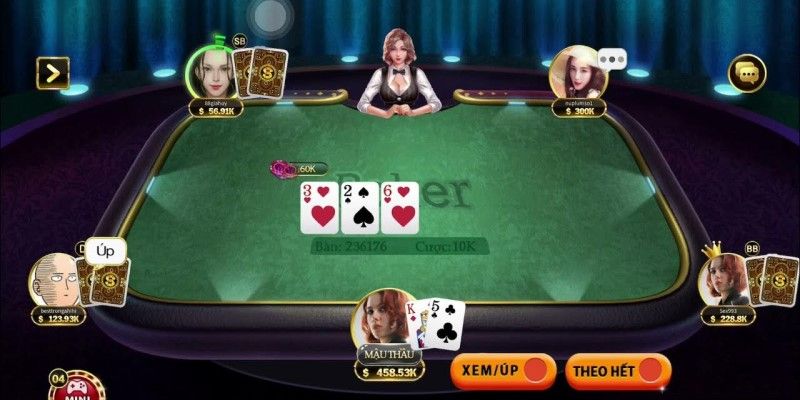Poker tựa game bài đổi thưởng lôi cuốn